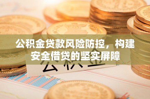 南澳公积金贷款风险防控，构建安全借贷的坚实屏障