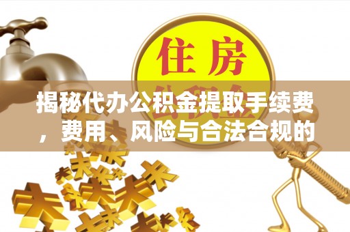 南澳揭秘代办公积金提取手续费，费用、风险与合法合规的全解析