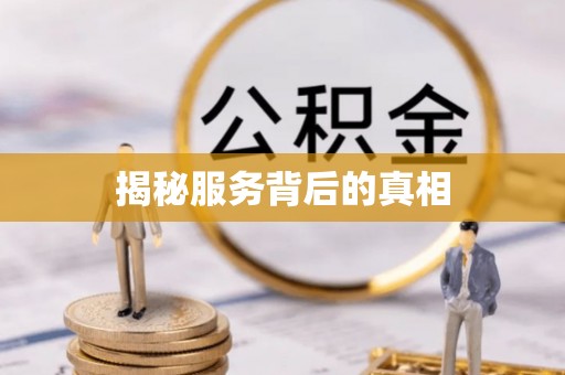 南澳揭秘服务背后的真相