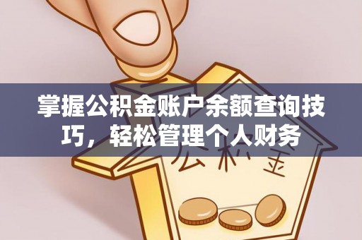南澳掌握公积金账户余额查询技巧，轻松管理个人财务