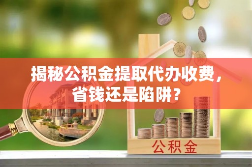 南澳揭秘公积金提取代办收费，省钱还是陷阱？
