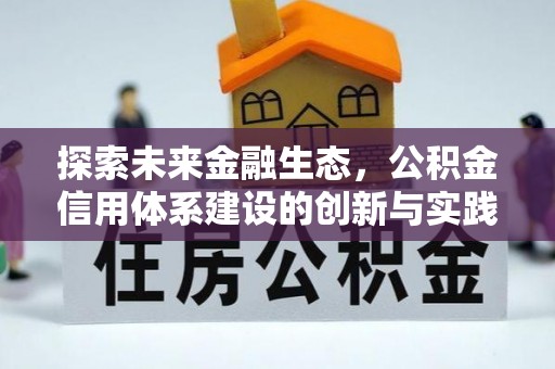 南澳探索未来金融生态，公积金信用体系建设的创新与实践