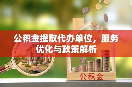 南澳公积金提取代办单位，服务优化与政策解析
