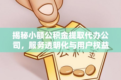 南澳揭秘小额公积金提取代办公司，服务透明化与用户权益保障