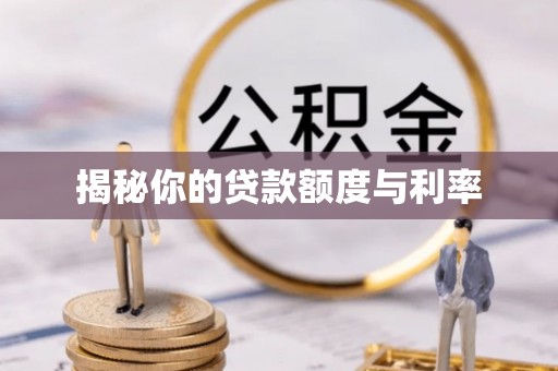 南澳揭秘你的贷款额度与利率