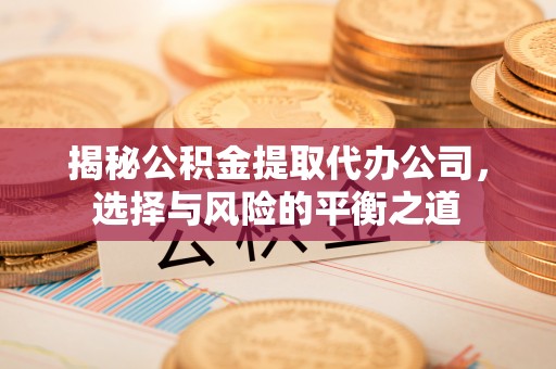 南澳揭秘公积金提取代办公司，选择与风险的平衡之道