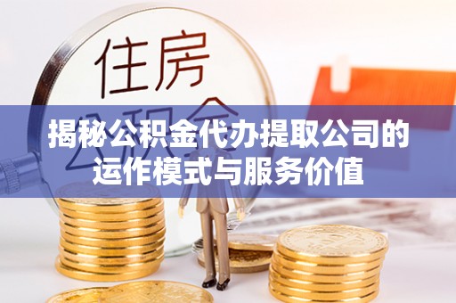 南澳揭秘公积金代办提取公司的运作模式与服务价值