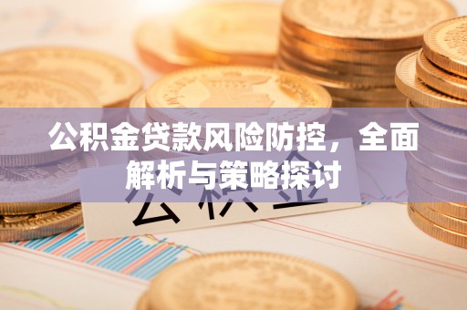南澳公积金贷款风险防控，全面解析与策略探讨