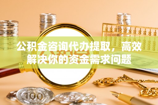 南澳公积金咨询代办提取，高效解决你的资金需求问题