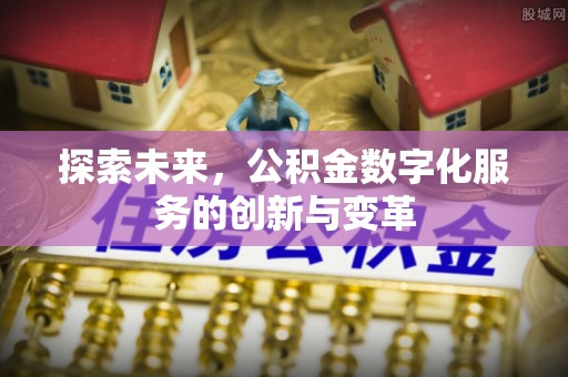 南澳探索未来，公积金数字化服务的创新与变革