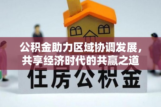 南澳公积金助力区域协调发展，共享经济时代的共赢之道