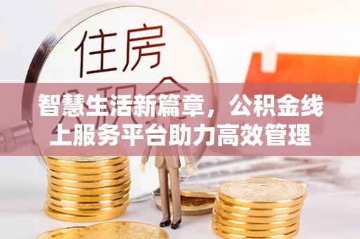 南澳智慧生活新篇章，公积金线上服务平台助力高效管理