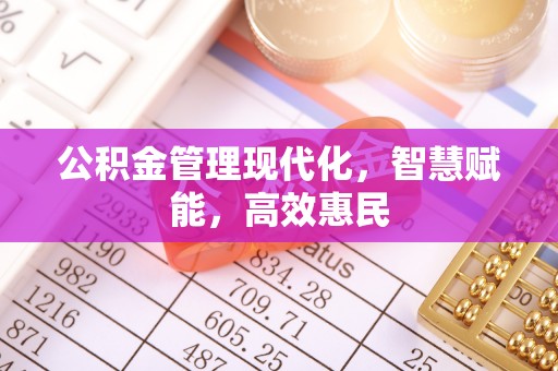 南澳公积金管理现代化，智慧赋能，高效惠民