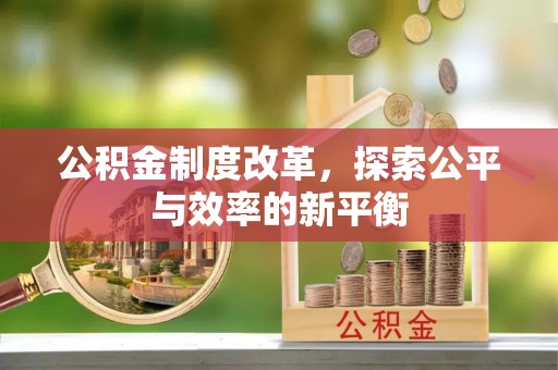 南澳公积金制度改革，探索公平与效率的新平衡